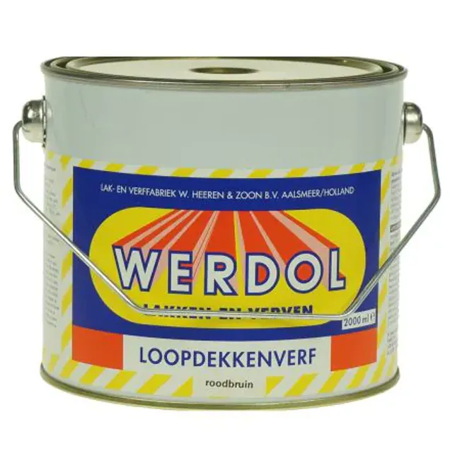 Hoofdbeeld Werdol Loopdekkenverf no.213 2L