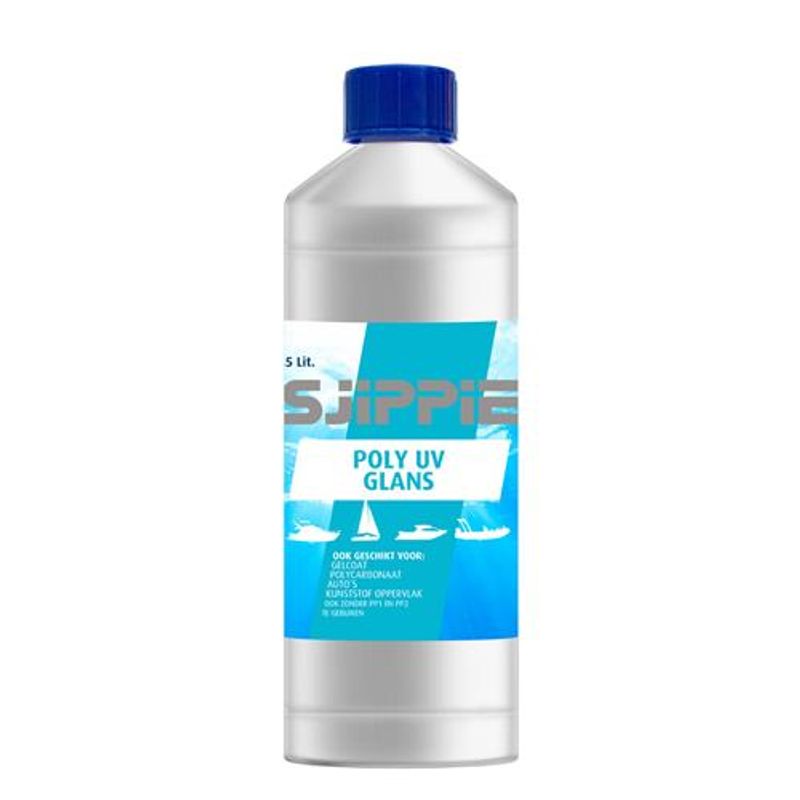 Sjippie poly UV glans / fles 500ml